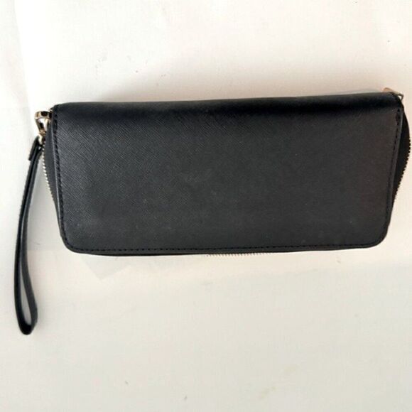 MICHAEL Kors Jet Set Travel Continental Wallet black bag New - Picture 11 of 14